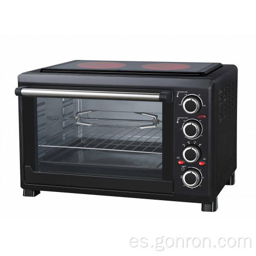 Horno eléctrico casero 38L, horno tostador